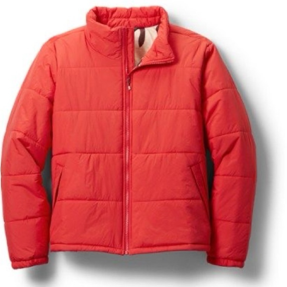 REI Co-op Women's Red and Cream Jacket